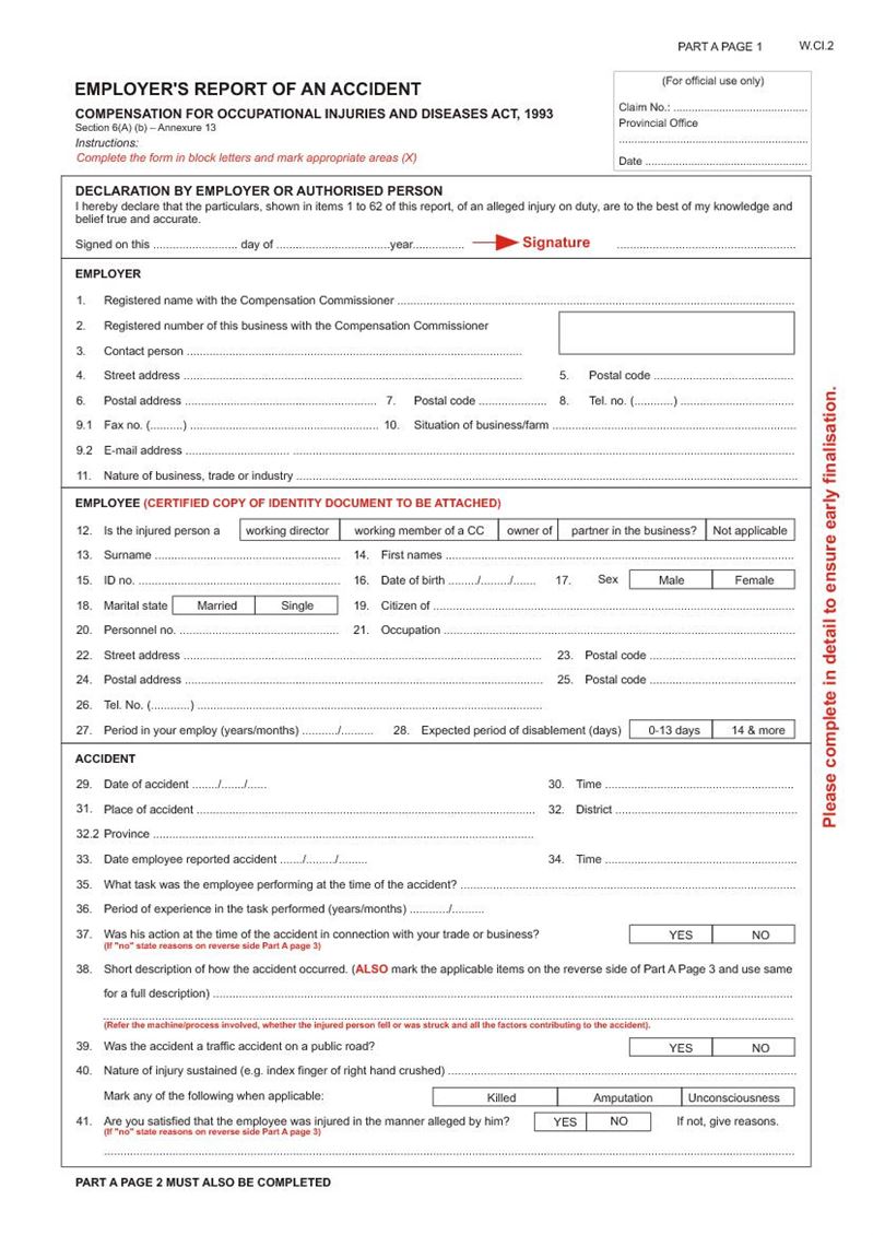 wcl2 form